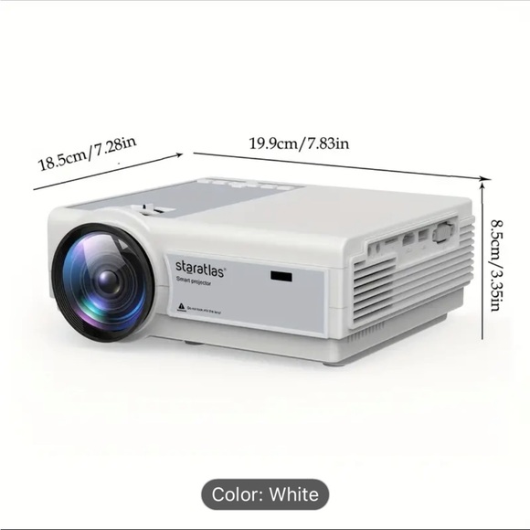 NEW 5G WiFi 1080P Home Theater Projector - Picture 3 of 9